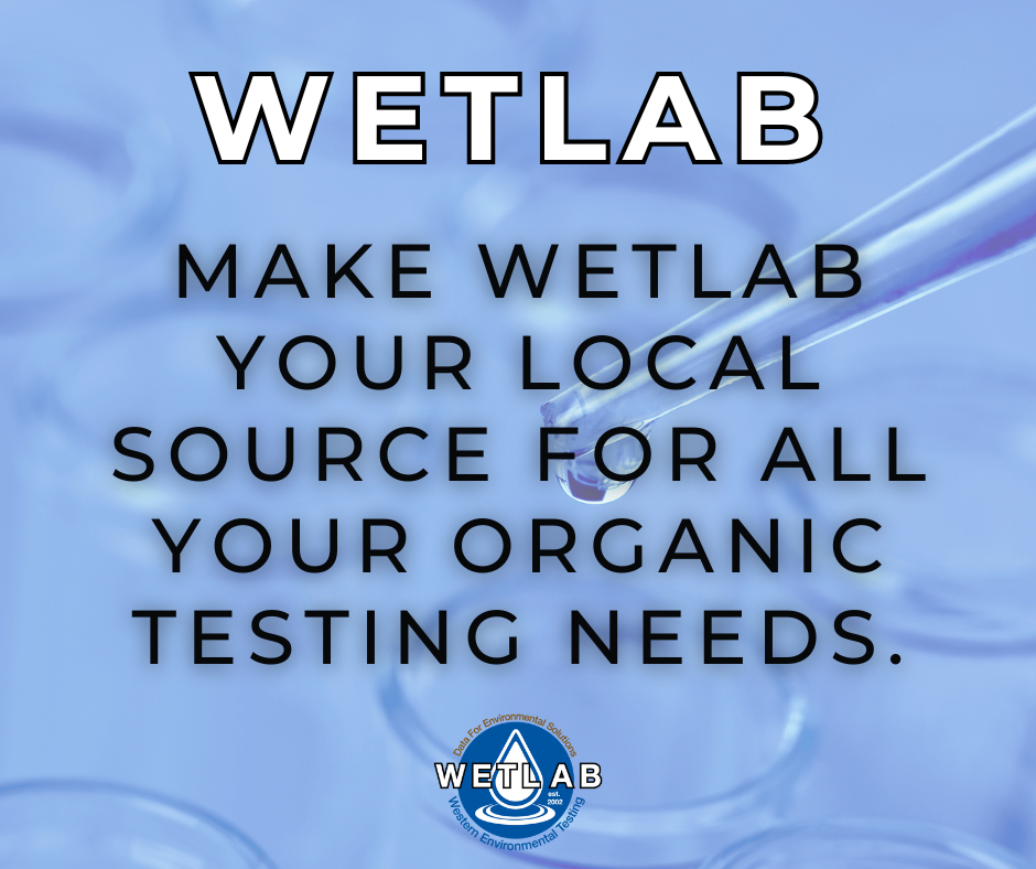 WETLAB News WETLAB Western Environmental Testing Laboratory